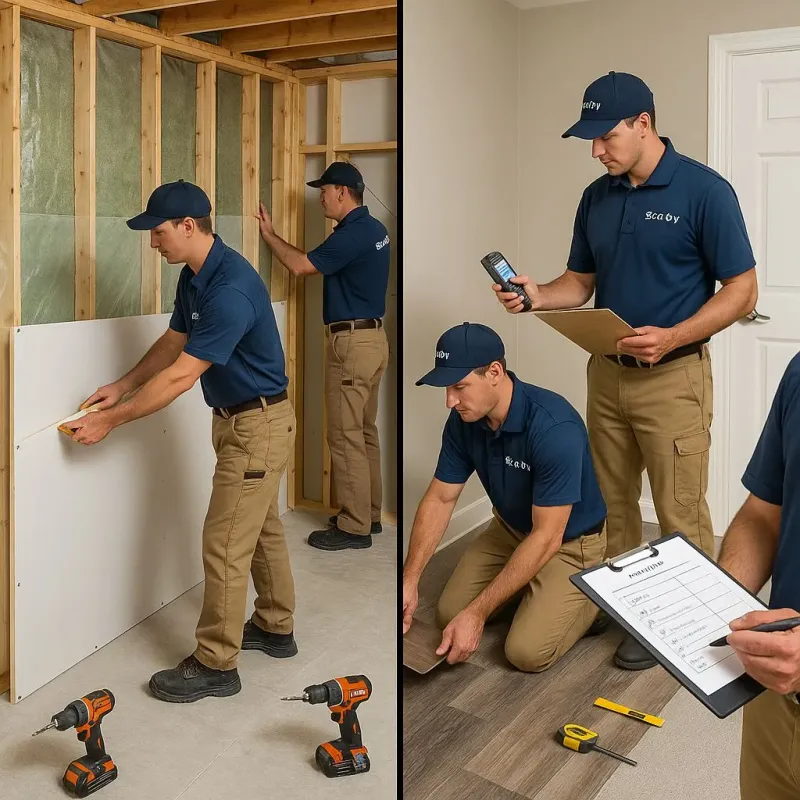 Repairs and Reconstruction process in Leitchfield, KY