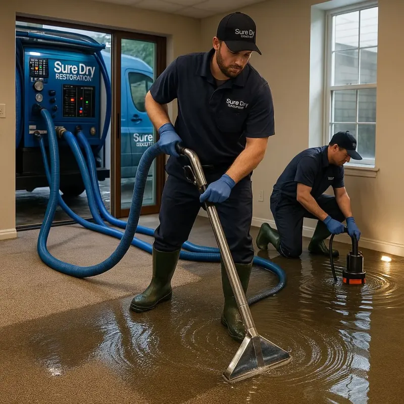 Water Extraction and Removal process in Leitchfield, KY